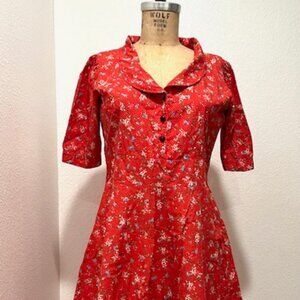 Cotton Summer tea dress